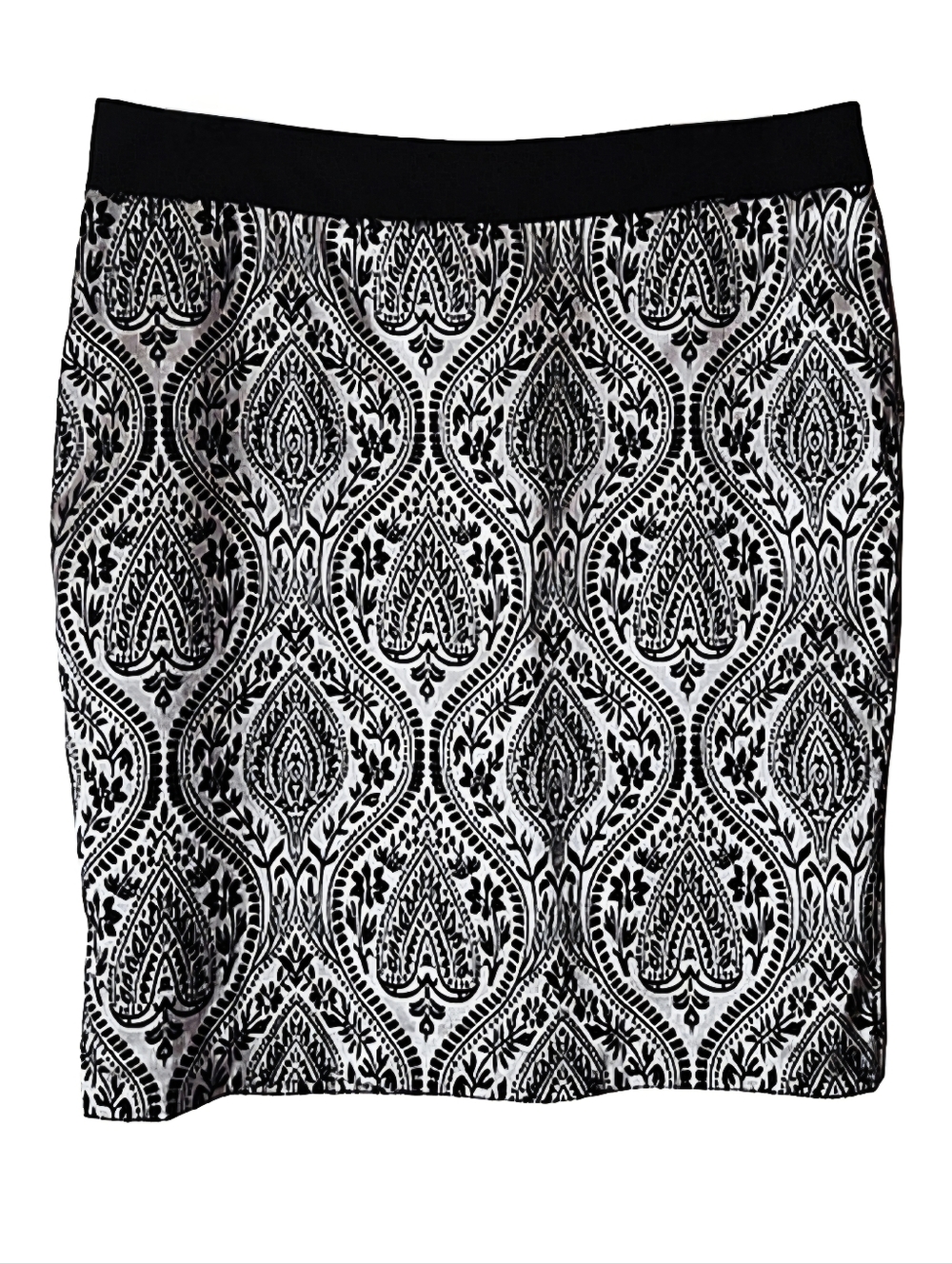Paisley Silver Skirt